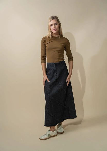 CLASSIC TEE 3Q-BROWN by MELI