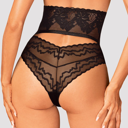 Obsessive Arienna High Waist Peek-a-Boo Panty