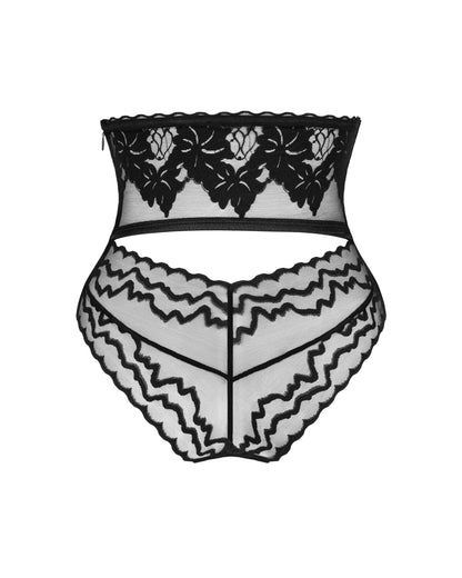 Obsessive Arienna High Waist Peek-a-Boo Panty