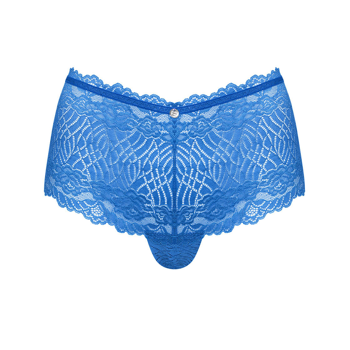 Obsessive Bluellia Seductive Lace Peek-A-Boo Shorties Panty