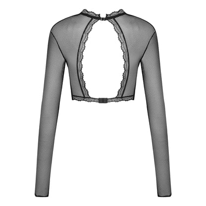 Obsessive Mibelia Fishnet Open Cup Top
