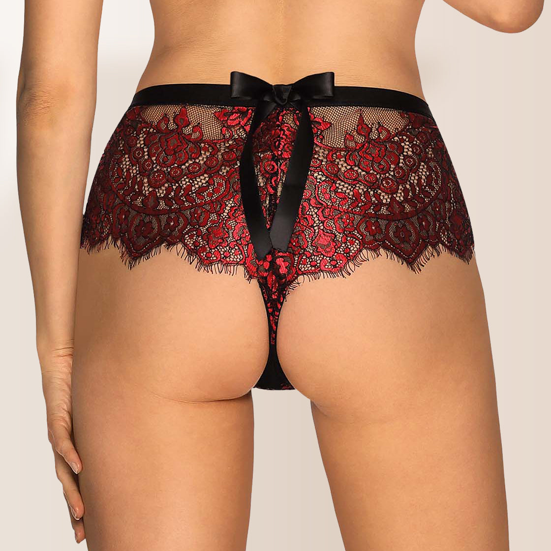 Obsessive Redessia Sheer Seductive Lace Shorties Panty