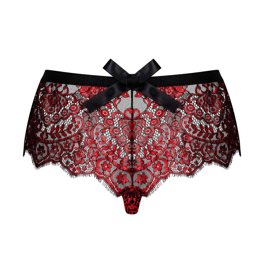 Obsessive Redessia Sheer Seductive Lace Shorties Panty