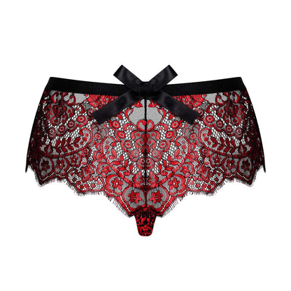 Obsessive Redessia Sheer Seductive Lace Shorties Panty