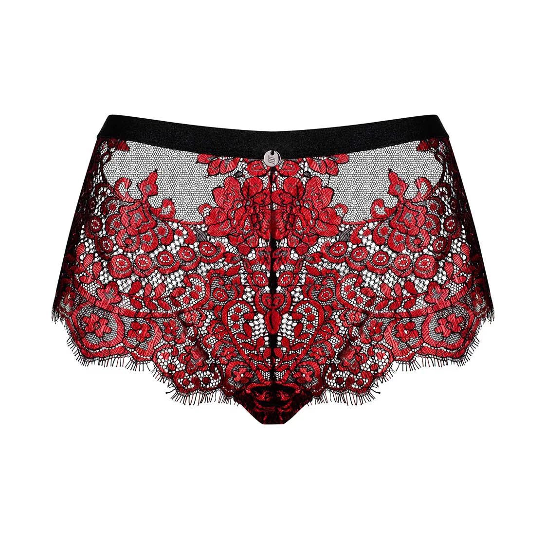 Sheer Seductive Lace Shorties Panty Obsessive Redessia by Obsessive Lingerie