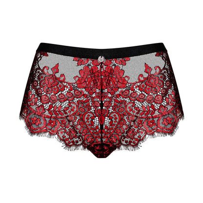 Obsessive Redessia Sheer Seductive Lace Shorties Panty