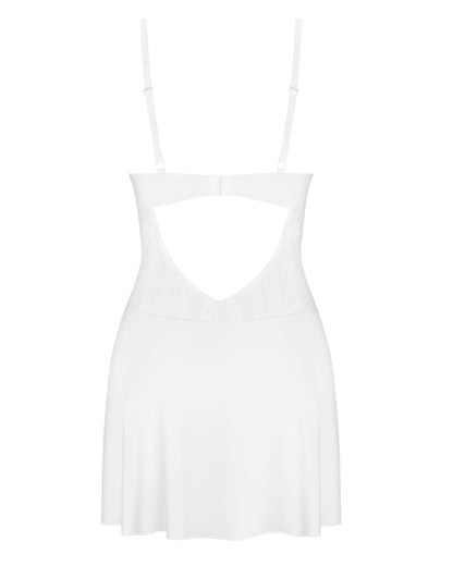 Obsessive Alissium Sheer Mesh Chemise & Thong Panty
