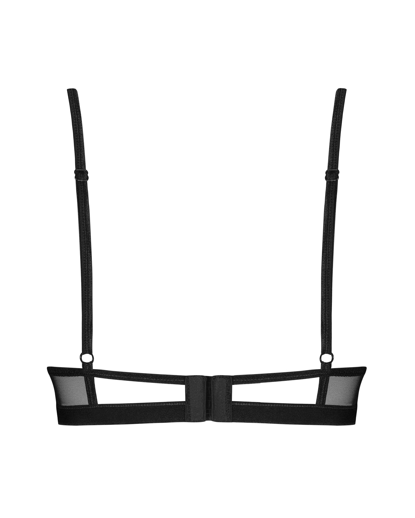 Obsessive Donarella Sheer Lace Plunge Bra
