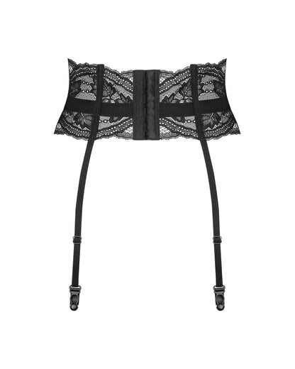 Obsessive Nutris Sheer Lace Garter Belt