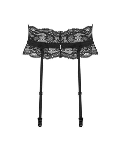 Obsessive Nutris Sheer Lace Garter Belt