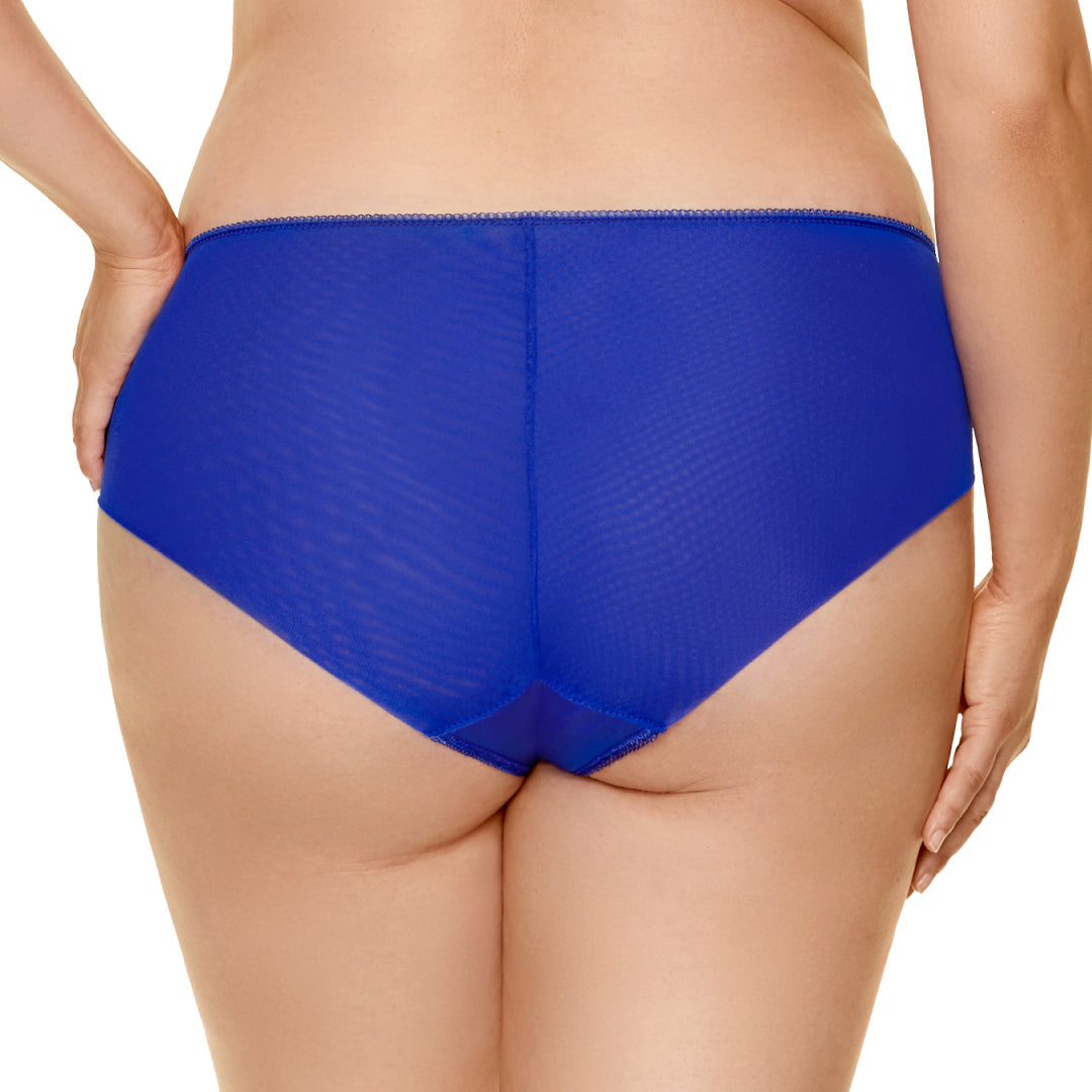 Gorteks Pamela Sapphire Semi Sheer Low Rise Bikini Panty