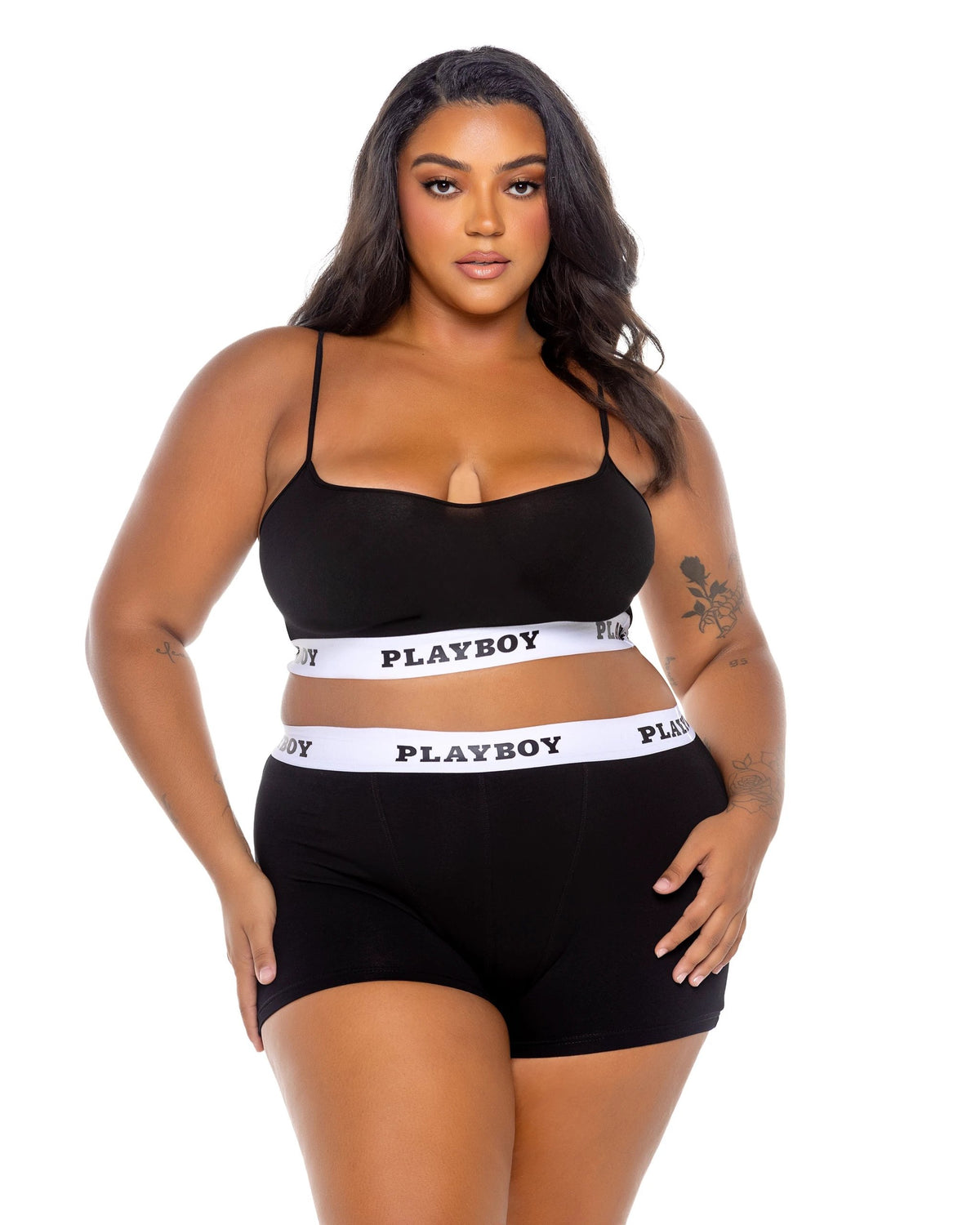 Playboy Bunny Sport Lounge Bralette 2pc Set by Rave Fix