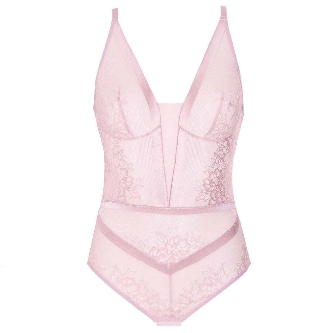 Gorteks Porto Lilac Sheer Lace Body