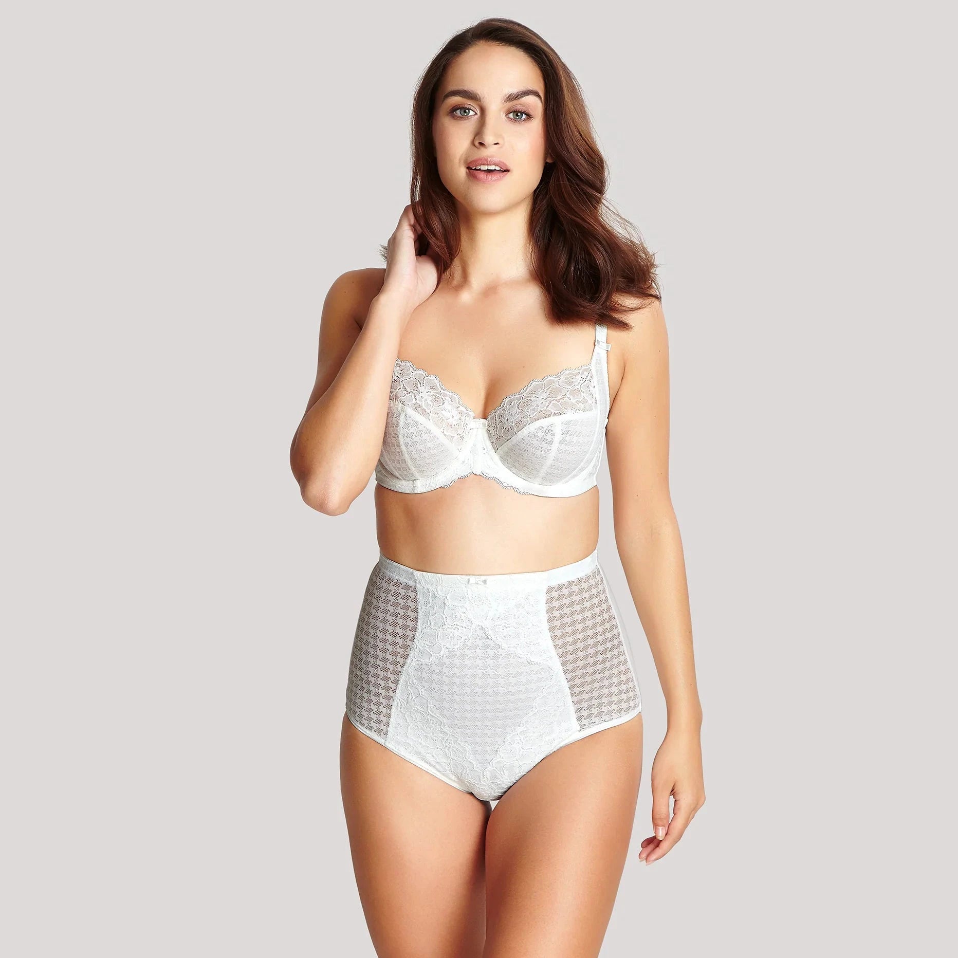 Panache Envy High Waist Shaping Brief Ivory by Panache Lingerie
