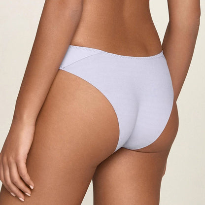 Soft Semi-Sheer Tanga Panty Pearl by Dalia Lingerie