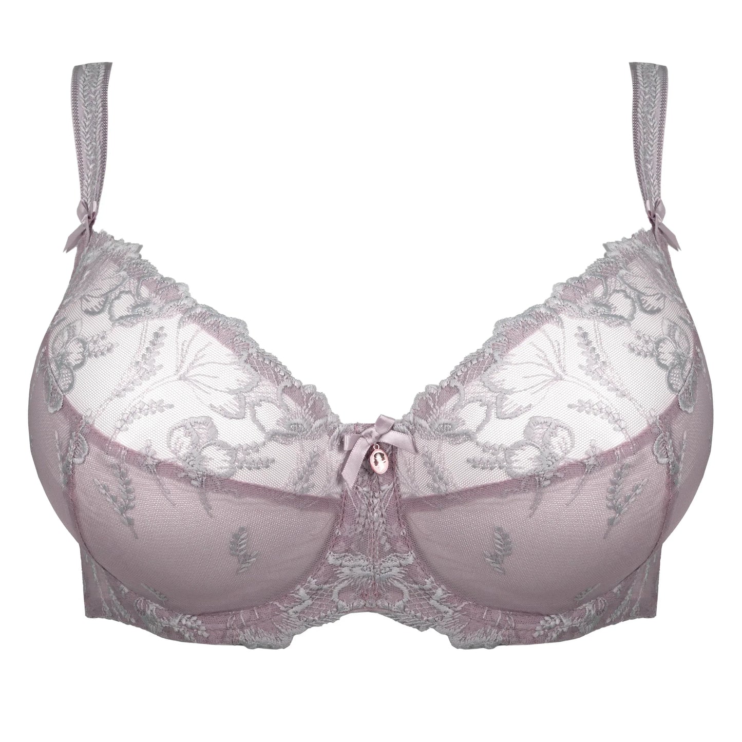 Sheer Three-Part Underwire Bra Penelope