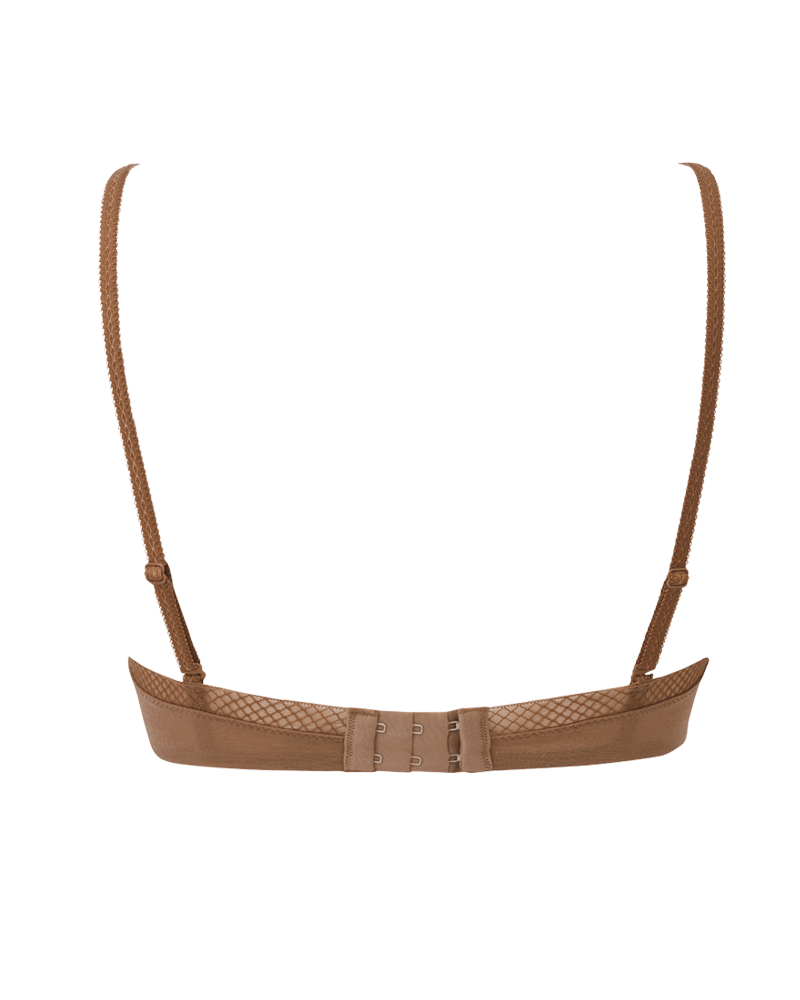 Gossard Glossies Bronze Sheer Molded Bra