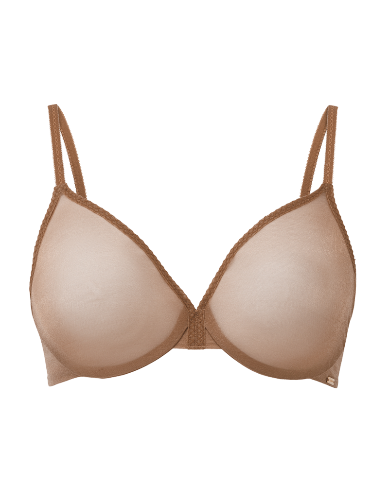 Gossard Glossies Bronze Sheer Molded Bra