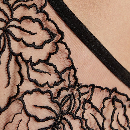 Gorteks Rumi Sheer Mesh Thong Panty