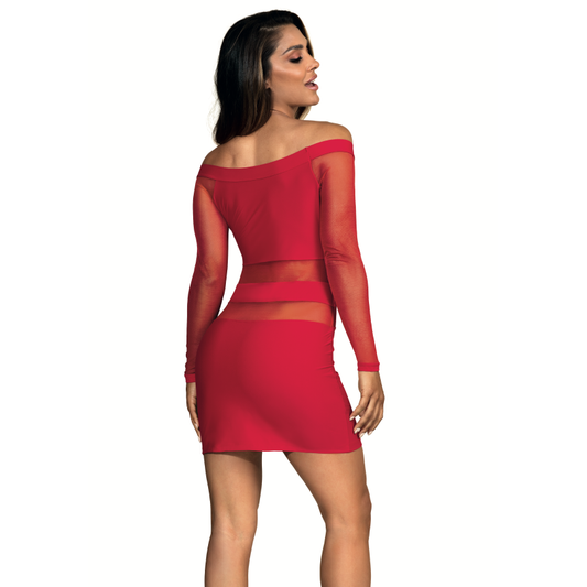 Axami Party at Ibiza Red Dress-1