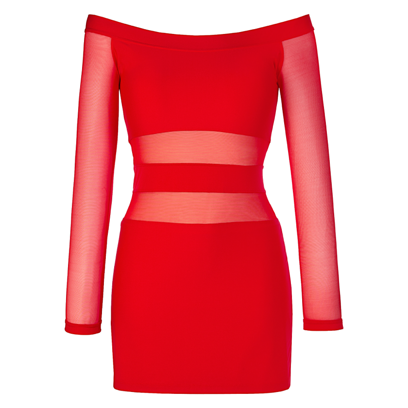 Axami Party at Ibiza Red Dress-2