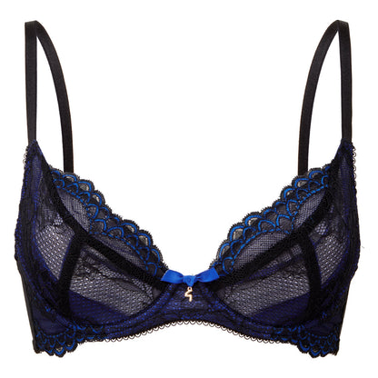 Gossard Superboost Lace Royal Blue Plunge Bra