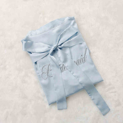 Before the Vows Personalized Satin Bridal Party Robe