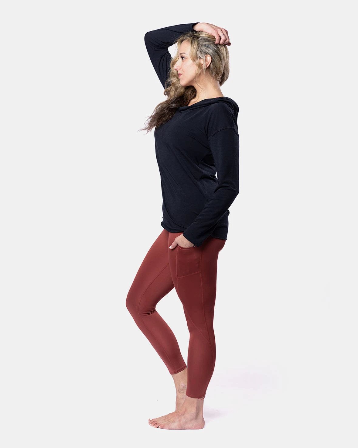 Hello Sunshine UPF Hoodie – Booya Black by Handful