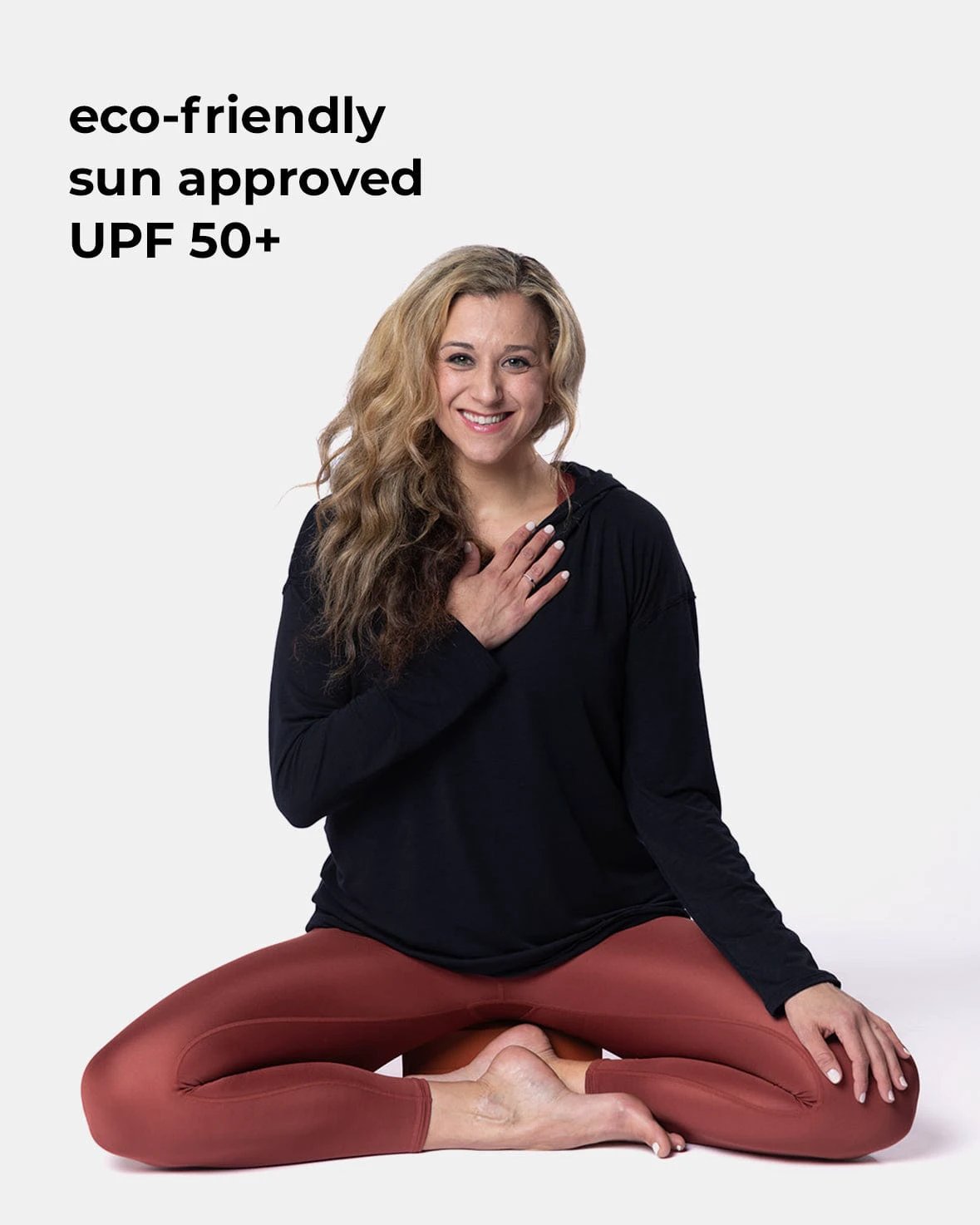 Hello Sunshine UPF Hoodie – Booya Black by Handful