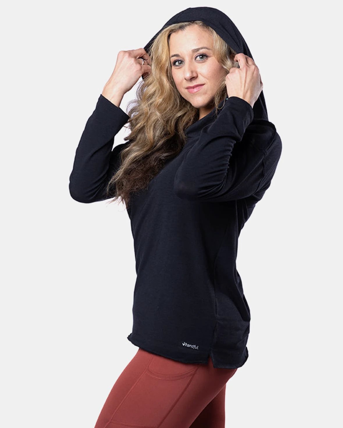 Hello Sunshine UPF Hoodie – Booya Black by Handful
