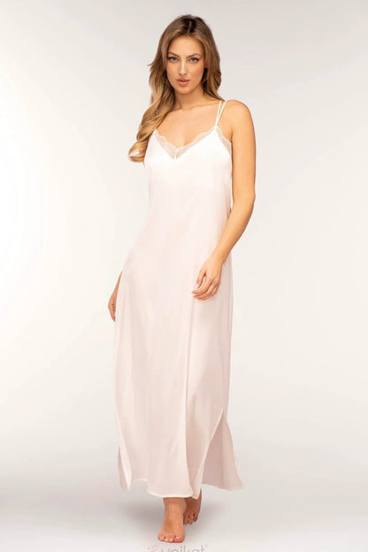 Satin Double-Strap Lace-Trim Slip Ginny by Unikat Lingerie