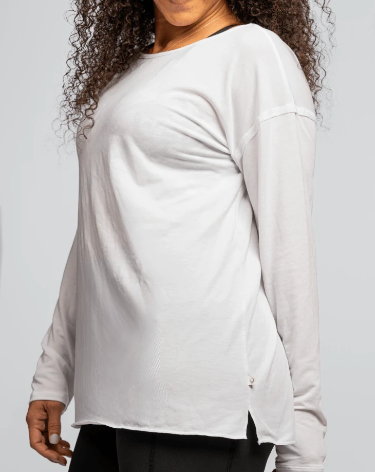 Hello Sunshine UPF Long Sleeve – No Headlights White by Handful