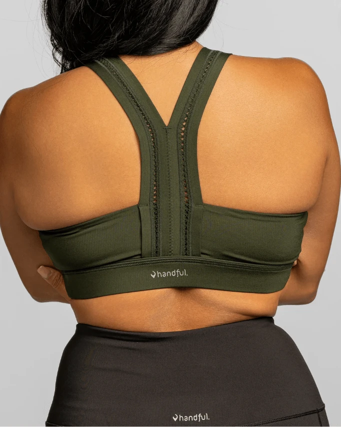 Y-Back Bra – JunipHer (Forest Green) by Handful