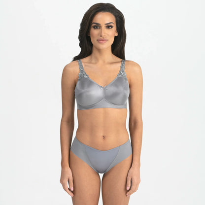 Dominique Jilian Gray Everyday Wireless Minimizer Bra