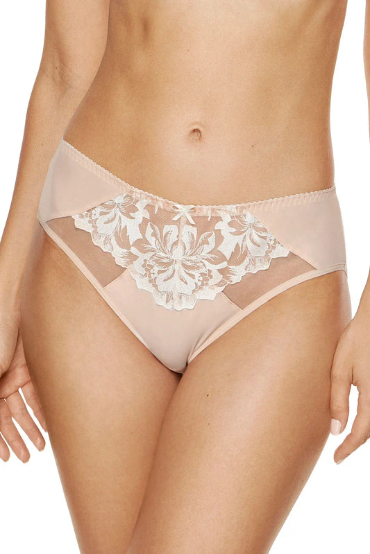 Gorteks Egerie Semi-Sheer Embroidred Bikini Panty