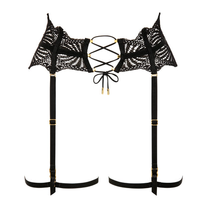Sexy See Through Lace Garter Belt Atelier Amour Enlace Moi