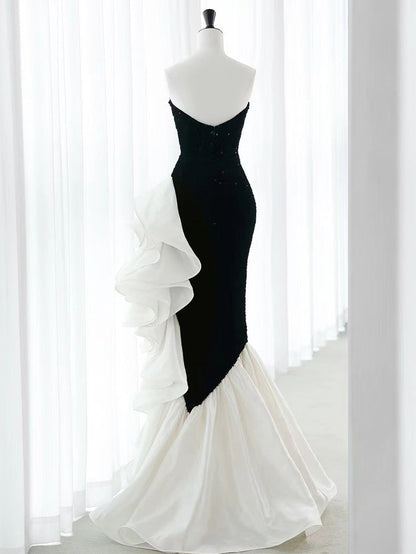 Estelle Crescendo Strapless Sequin Mermaid Gown