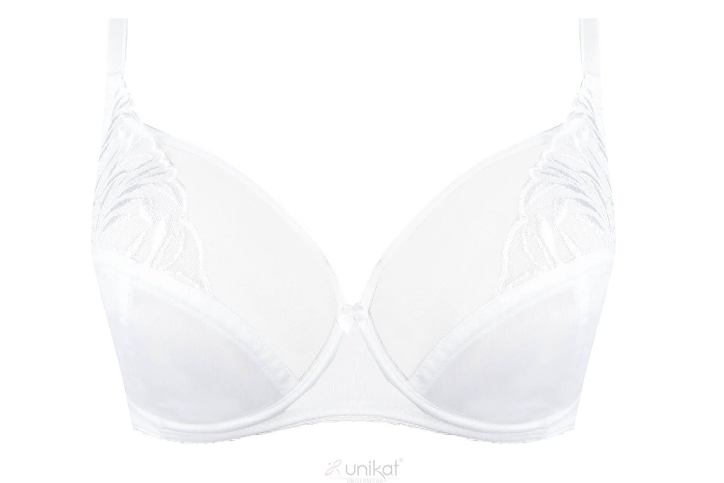 Sheer Mesh 3-Part Cup Underwire Bra Virginia by Unikat Lingerie