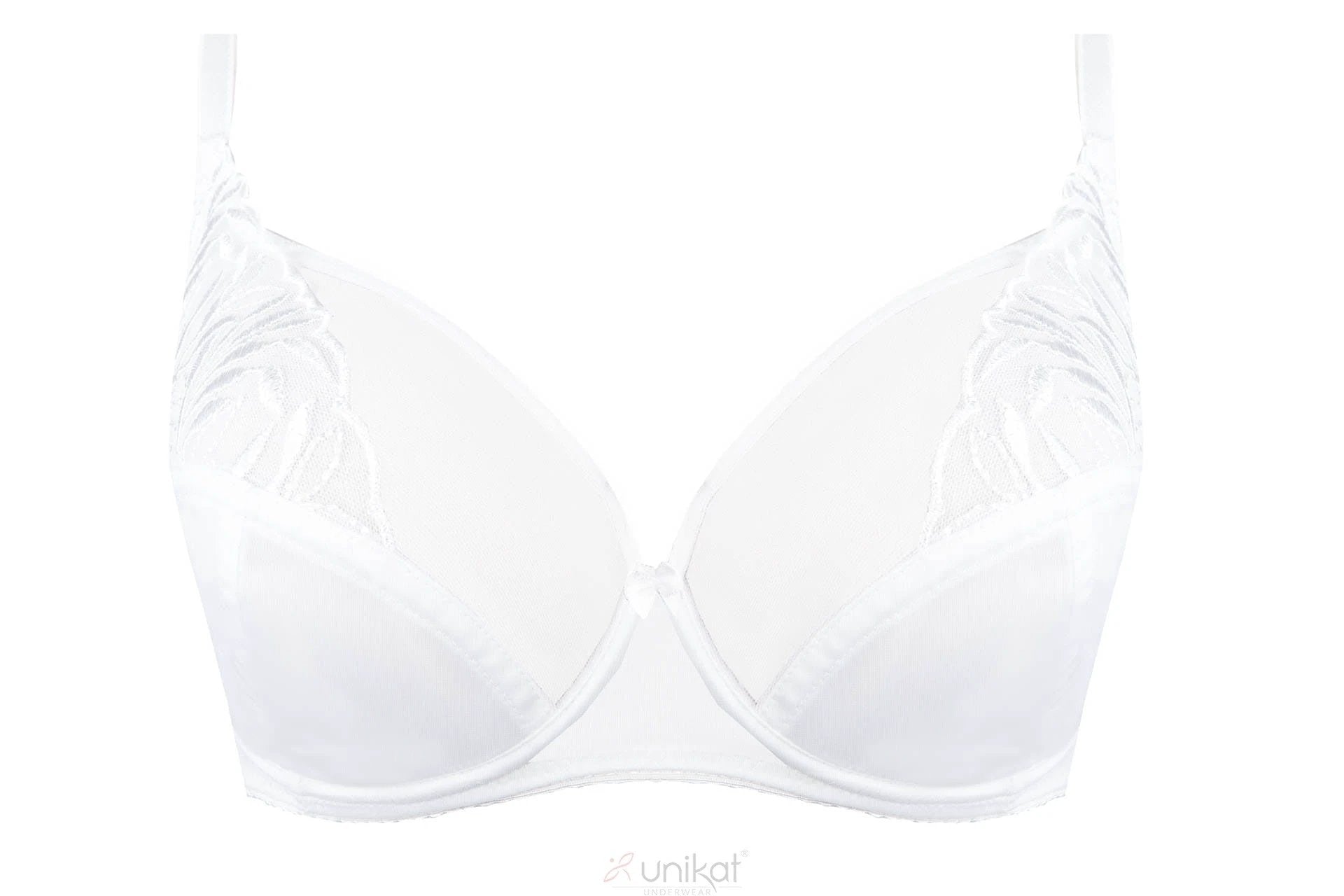 Sheer Mesh 3-Part Cup Underwire Bra Virginia by Unikat Lingerie