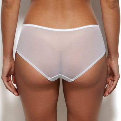 Gossard Superboost Lace White Sheer Shorts Panty