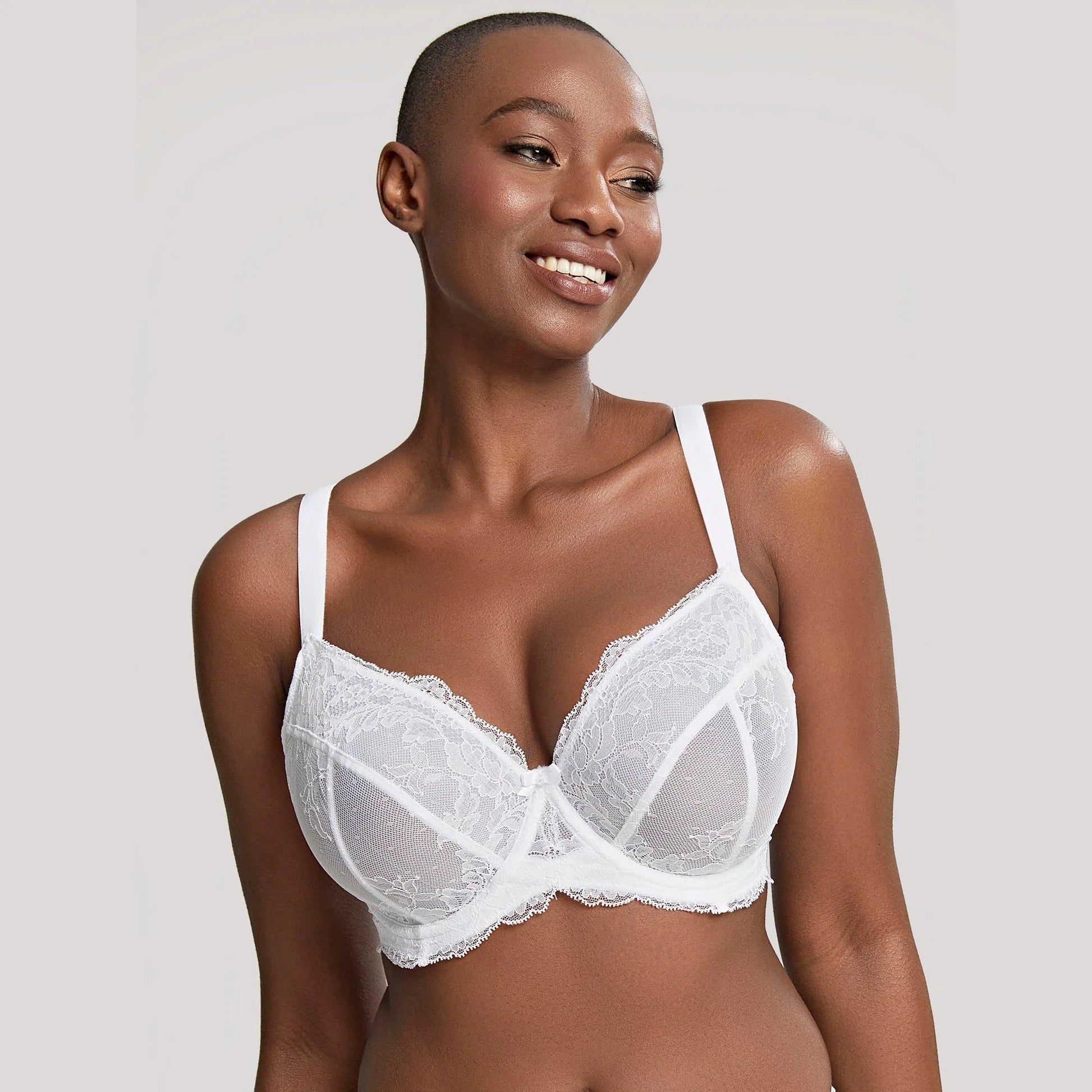 Panache Ana Plunge Sheer Lace Bra by Panache Lingerie