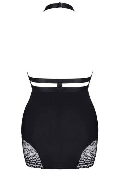 Demoniq Manuela Sheer Lace Top Dress
