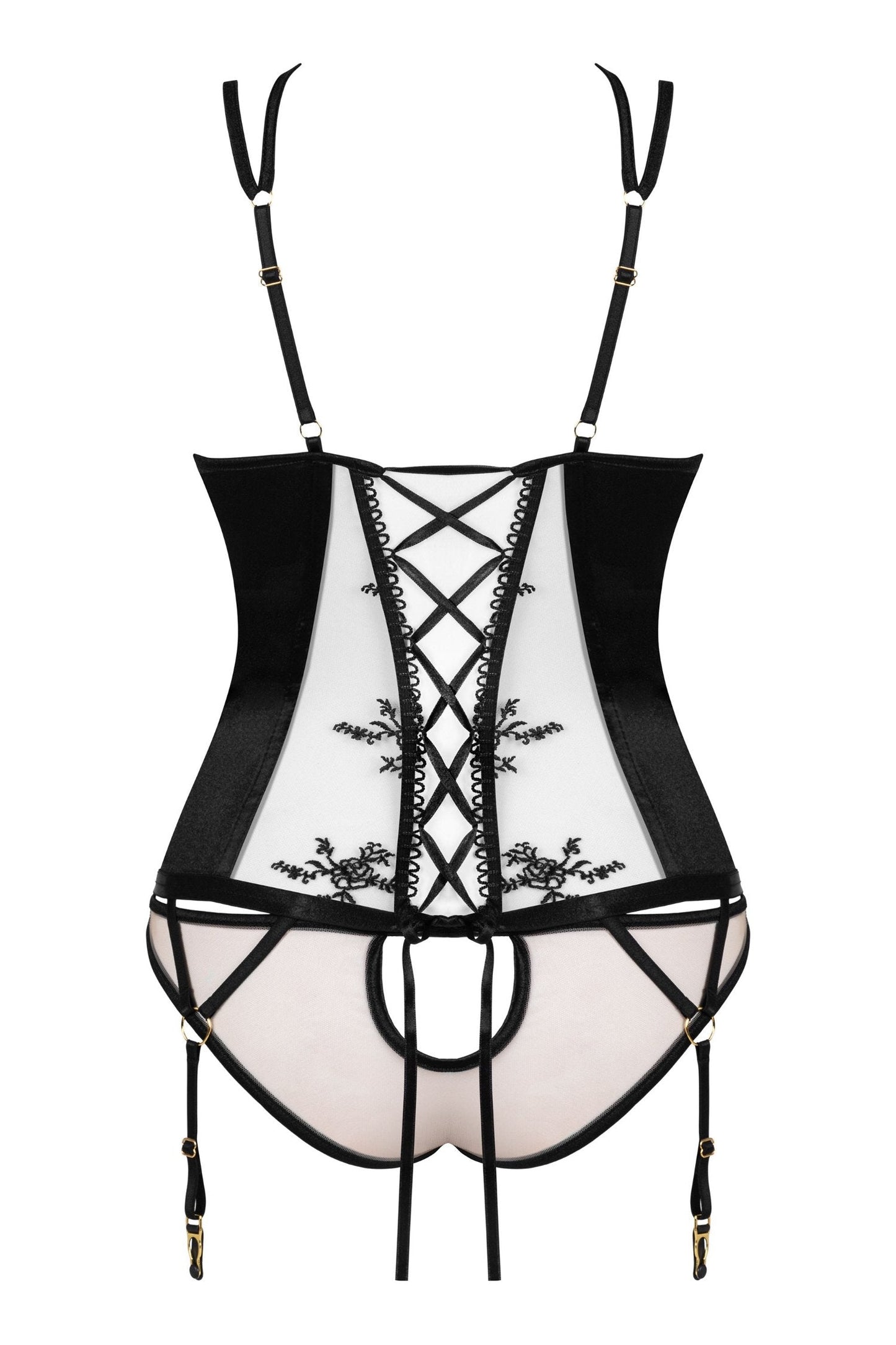 Sheer Mesh Corset Beauty Night Gianna-3