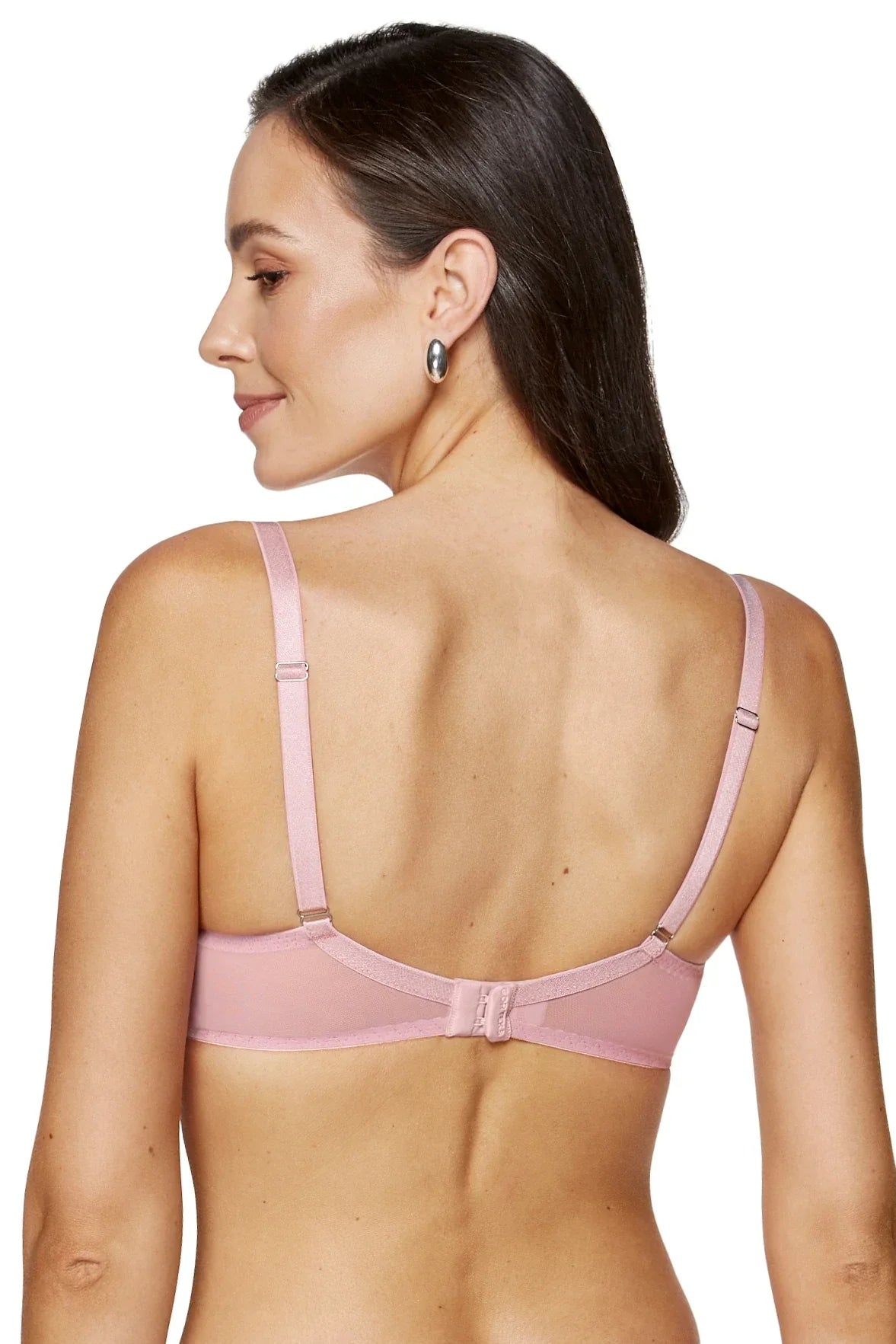 Gorteks Bloom Sheer Mesh Floral Embroidered Bra
