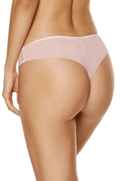 Gorteks Coco Pink Sheer Mesh Thong Panty