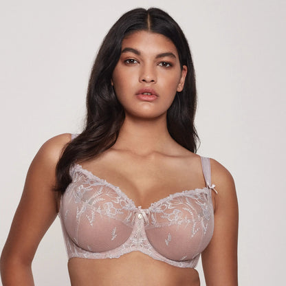 Sheer Three-Part Underwire Bra Penelope by Dalia Lingerie