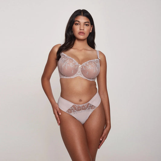 Sheer Three-Part Underwire Bra Penelope by Dalia Lingerie