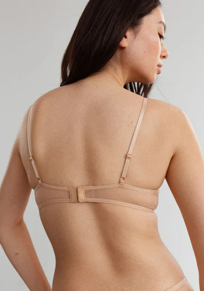 Blush The Mesh Bare Sheer Wireless Bralette