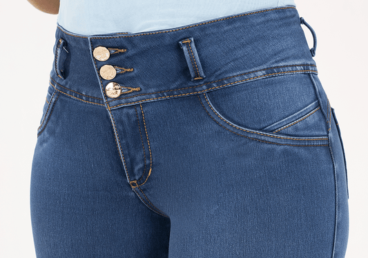 PUSH UP JEAN MHS0070 - Ansley Effect