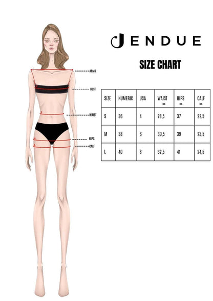 JENDUE Elena Denim Crop Top - Chic White Denim Bra Top by Jendue US